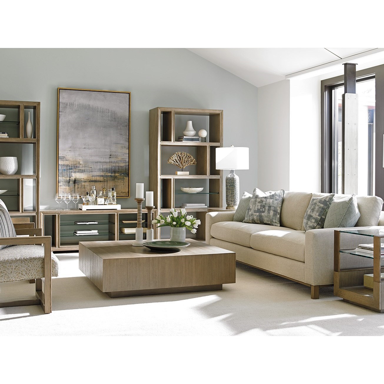 Lexington Shadow Play 725947 Tatum Square Cocktail Table Baer's